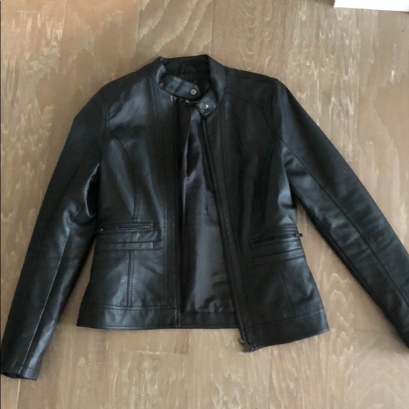 Faux leather jacket - Picture 1 of 4